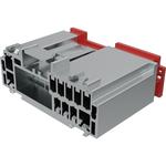 Conn Housing F 24Power POS 2.54mm/3.5mm Crimp ST Cable Mount Gray H-DAC 64™ Bag