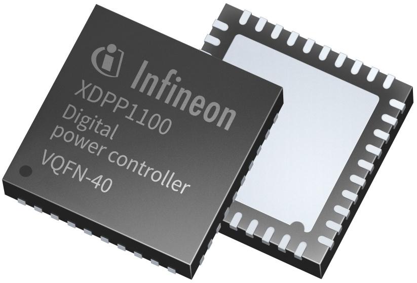 Infineon Technologies AG-XDPP1100Q040XUMA1 Stromversorgungsregler und -monitore Controller 2.97V to 3.63V 40-Pin VQFN EP T/R