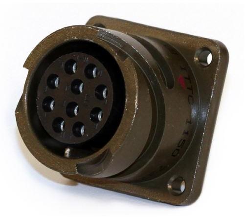 ITT Corporation-CB6E32A55SSAU Steckverbinder, rund Conn Circular SKT 55 POS Solder ST Cable Mount 55 Terminal 1 Port