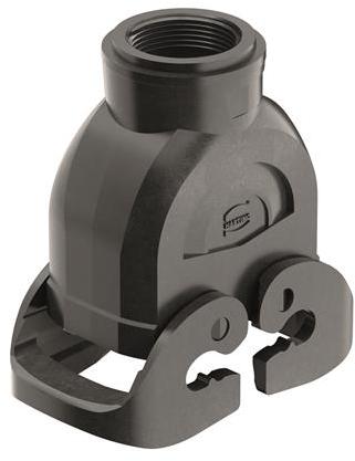 HARTING-19430100437 Adattatori Shrink Boot Hood 180° 10B Shell Size Polyamide Double Lock