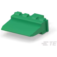 Deutsch Group-W8P Steckverbinderzubehör Connector Accessories Wedge Lock Straight Glass Filled Polybutylene Terephthalate Green Box