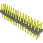 Conn Unshrouded Header HDR 32 POS 2.54mm Solder ST Top Entry Thru-Hole Bulk