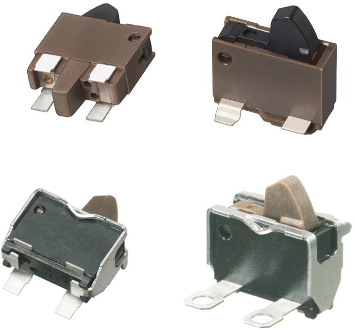 Panasonic Industry-ESE-22MV21T Switch Detector Switch Detector N.O. SPST Lever Gull Wing 0.01A 5VDC SMD T/R