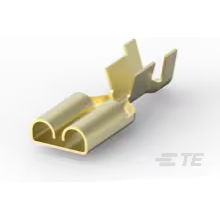 TE Connectivity-6-160448-0 Steckverbinderanschlüsse Quick Disconnect Terminal 13.5-17AWG Brass F 19.2mm T/R