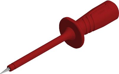 SKS Kontakttechnik-PRUEF 2600 C2 ROT / RED Steckverbinder, elektronisches Testgerät Conn Test Probe F 1 POS ST Cable Mount 1 Port