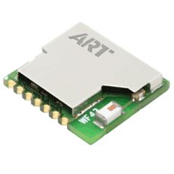Amped RF Technology-WF43 802.11 Drahtloses LAN Module 802.11b/g/n 2.4835GHz 12000Kbps 14-Pin Tray