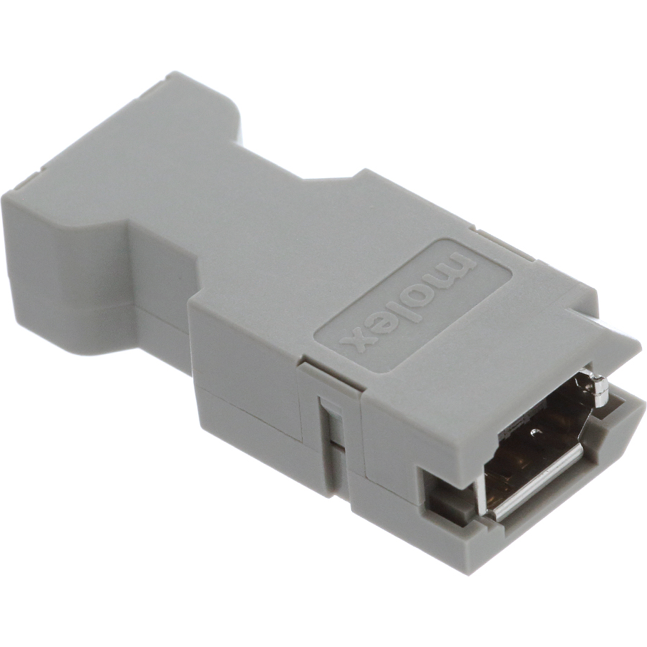 Molex-0542800609 Steckverbinder, Schnittstelle 2.00mm Pitch Serial I/O Connector, Receptacle Kit, Wire-to-Wire, Solder Type, 6 Circuits