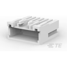 TE Connectivity-316090-1 Connector Discrete Wire Housing Conn Housing RCP 6 POS 2.5mm Crimp ST Cable Mount Natural Box
