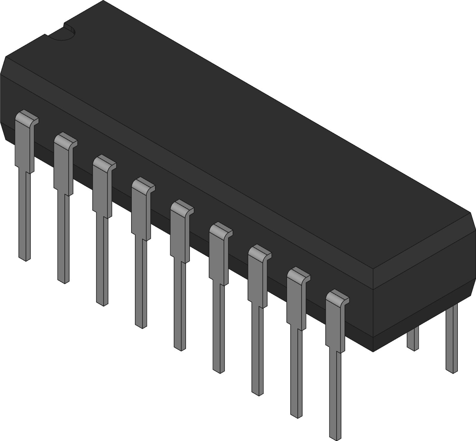 Intel-M38510/23806BVA Chip SRAM SRAM Chip Async Single 5V 4K-bit 1K x 4-bit 70ns 18-Pin CDIP