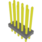 Conn Unshrouded Header HDR 10 POS 2mm Solder ST Top Entry Thru-Hole Bulk