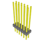 Conn Unshrouded Header HDR 12 POS 2.54mm Solder ST Thru-Hole Bulk