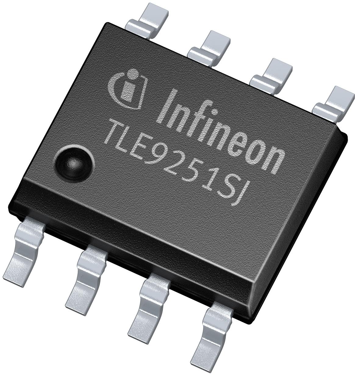 Infineon Technologies AG-TLE9251SJXUMA1 CAN (Controller Area Network) CAN 5Mbps Power Down 5V Automotive 8-Pin DSO T/R