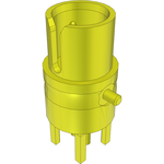 Conn Twinax 0Hz to 4GHz 100Ohm Solder ST Thru-Hole F Gold Over Nickel Tray