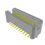 Conn Shrouded Header (4 Sides) HDR 20 POS 1.27mm Solder ST SMD T/R