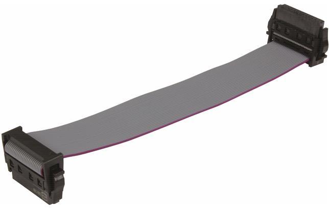 HARTING-33152430500003 Flachband Kabelbaugruppen Cable Assembly Flat 0.5m 30AWG IDC Connector to IDC Connector 6 to 6 POS F-F IDT-IDT