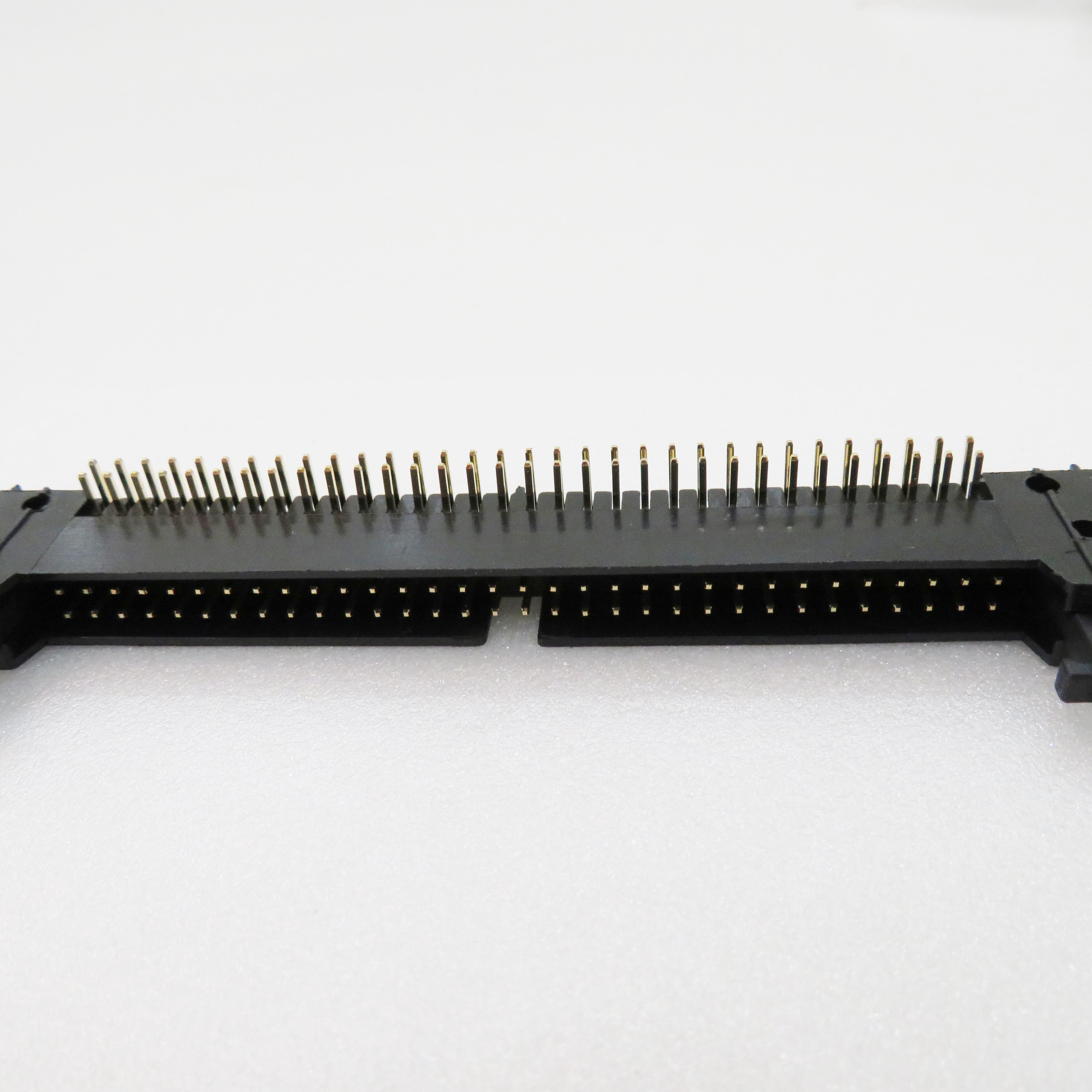 ADAM TECH-MHR-64-HUAL Steckverbinderleisten und Leiterplattenbuchsen Conn Ejector Header HDR 64 POS 2.54mm Solder RA Thru-Hole