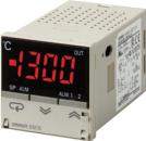 Omron-E5CS-R1KJU-W AC100-240 Process Controllers Temperature Process Controller, Thermocouple/RTD Input, Relay Output, Single LED Display, Panel Mount