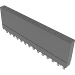Conn Elevated Socket SKT 14 POS 2.54mm Solder ST Top Entry Thru-Hole Tube