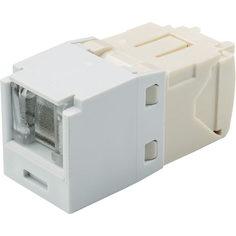 Panduit-CJH688TGWH Steckverbinder, Telefon und Telekommunikation Cat6 Spring Shuttered Jack, TG Style, WH