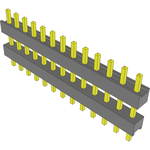 Conn Board Stacker HDR 13 POS 2.54mm Solder ST Top Entry Thru-Hole Bulk
