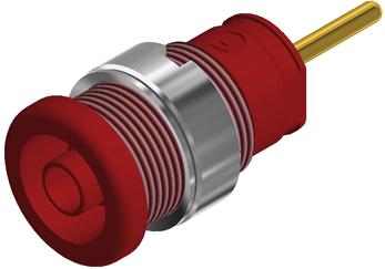 SKS Kontakttechnik-SEB 2630 S1,9 RED Steckverbinder, elektronisches Testgerät Conn Safety Socket F 1 POS Solder ST Thru-Hole 1 Port