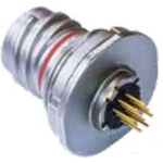 Conn Circular SKT 16 POS Solder ST Jam Nut 16 Terminal 1 Port