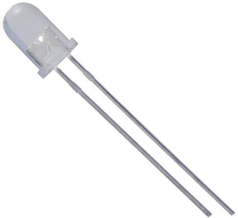 NTE Electronics-NTE30047 Infrared Emitters Infrared Emitter 940nm 50mW/sr Circular Top Mount 2-Pin T-1 3/4