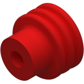 Delphi-15324989 Accessoires de câble Cable Accessories Seal Silicon Rubber Red Individual