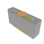 Conn Shrouded Header (4 Sides) HDR 30 POS 0.8mm Solder ST Top Entry SMD Tray