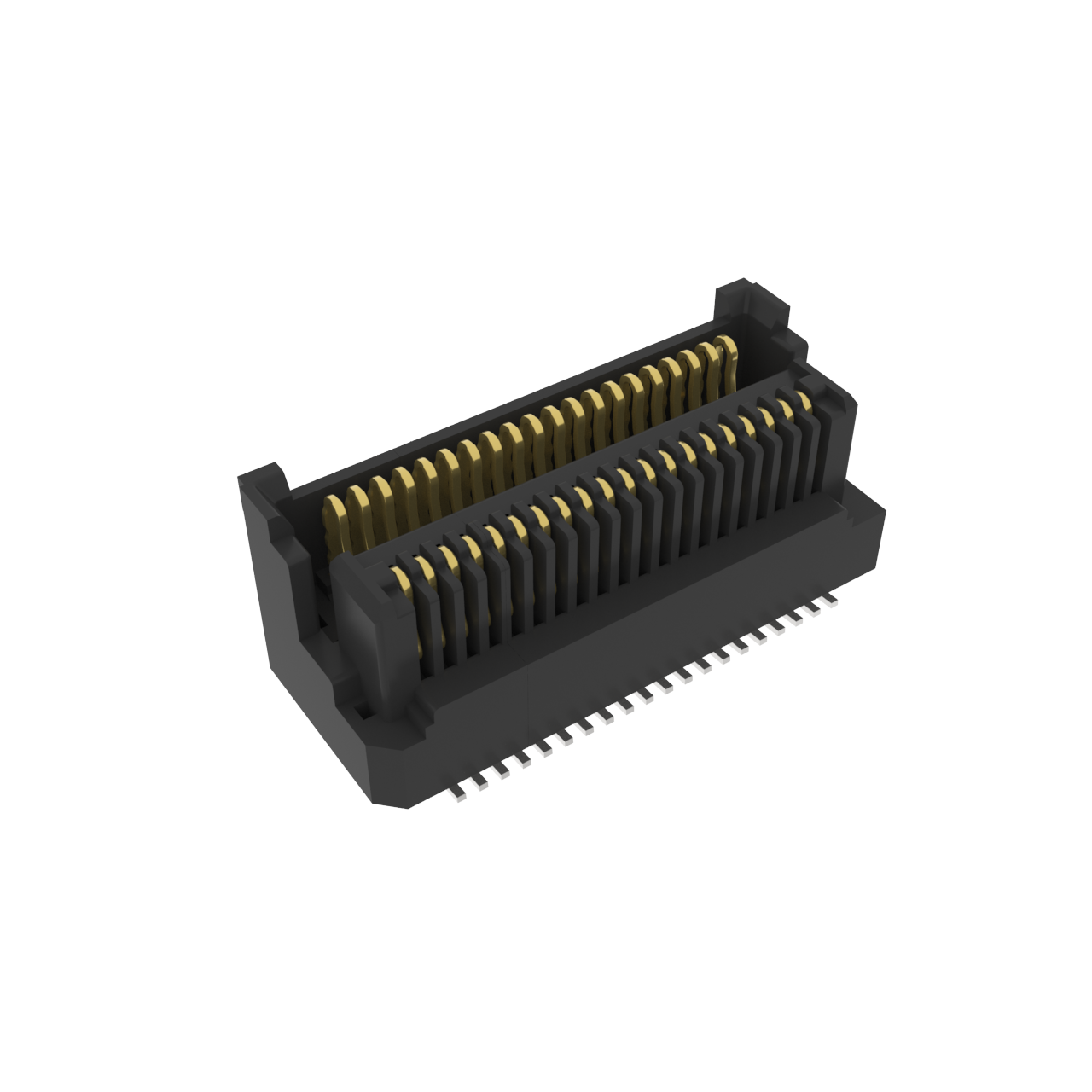 Amphenol Communications Solutions-10106814-023002LF Steckverbinderleisten und Leiterplattenbuchsen 0.5 mm Pitch Hermaphroditic Mezzanine Connector, 20 positions, Short length, Half of mated height equals 3 mm