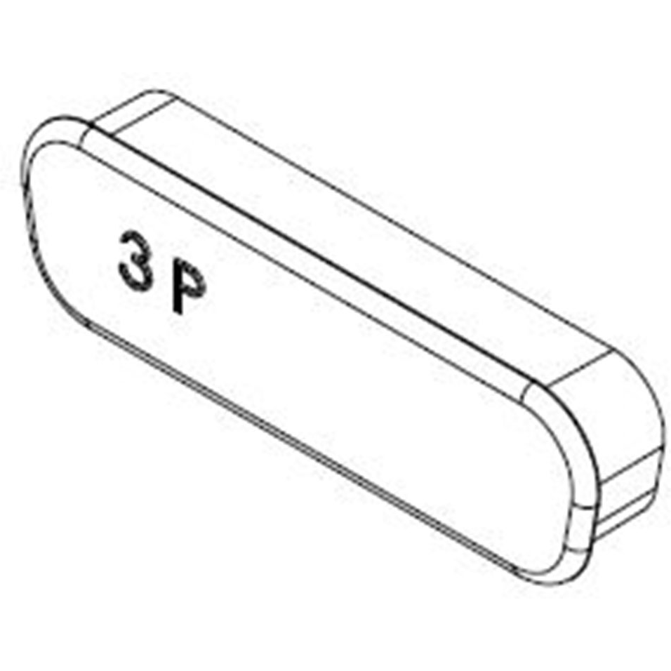 Molex-1727040091 Steckverbinderzubehör Connector Accessories Dust Cap Straight Polyethylene Red Bag