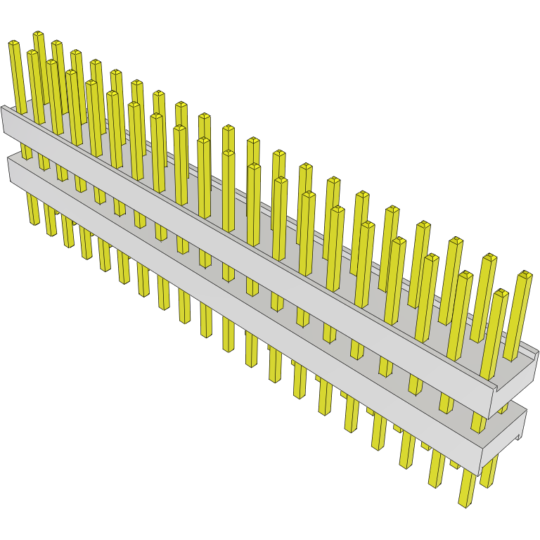 Samtec-HW-20-09-H-D-300-185 Steckverbinderleisten und Leiterplattenbuchsen Conn Board Stacker HDR 40 POS 2.54mm Solder ST Top Entry Thru-Hole Bulk