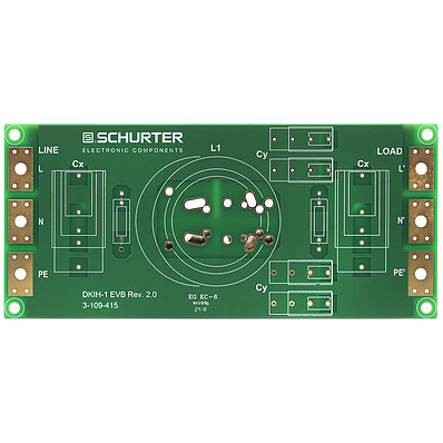 SCHURTER-3-115-037 Kits et outils de développement DKIH-3 Common Mode Choke Evaluation Board