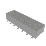 Conn Socket Strip SKT 14 POS 2.54mm Solder ST Top Entry SMD Tube