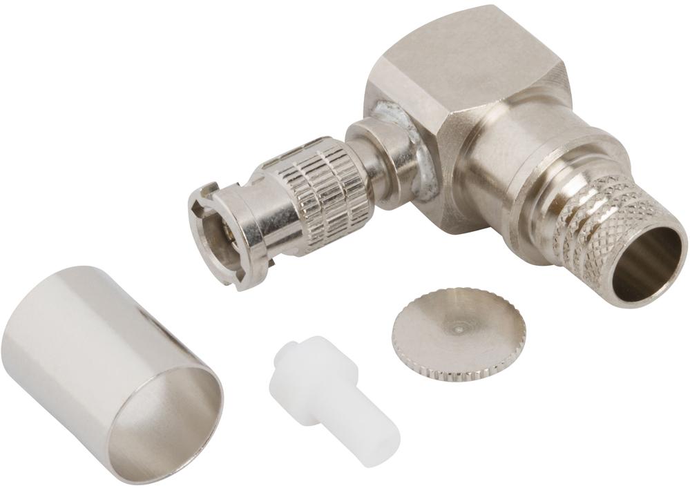 Amphenol RF-034-1119-12G 射频连接器 034-1119-12G Amphenol RF Connectors HD-BNC 0Hz to 18GHz 75Ohm Crimp RA Cable Mount PL Gold Bag - Arrow.com