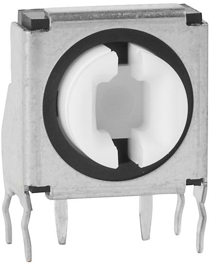 NKK Switches-JB15KH Conmutador táctil Switch Tactile OFF (ON) SPST Square Button PC Pins 0.05A 24VDC 5000000Cycles 1.76N Thru-Hole