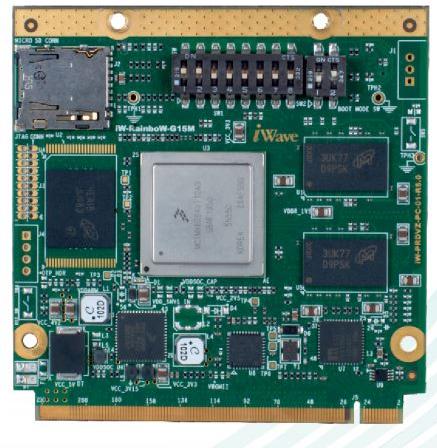 iWave Systems-IW-G15M-Q72L-3D001G-E008G-BIC System on Modules - SOM Qseven SOM with i.MX6 Processor 1GB RAM Medical