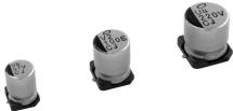 Nichicon-UCJ1V100MCL1GS Kondensator, Aluminium Cap Aluminum Lytic 10uF 35V 20% (6.3 X 8.7mm) SMD 14 Ohm 0.095A 2000h 125°C T/R Automotive AEC-Q200