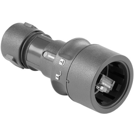 Bulgin Components PLC-PXP6034/B Accessoires de câble Standard Buccaneer environmentally sealed power connectors are IP68 & IP69K rated and have been designed into a wide range of markets such as Industrial, Automotive and Marine