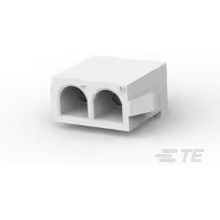 TE Connectivity-350831-1 Steckverbinderleisten und Leiterplattenbuchsen Conn Wire to Board HDR 2Power POS 6.35mm Solder ST Thru-Hole Bag