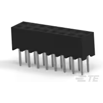 TE Connectivity-1-2314814-6 Piastre connettori e prese PCB Conn Socket Strip SKT 16 POS 2mm Solder ST Thru-Hole Tube