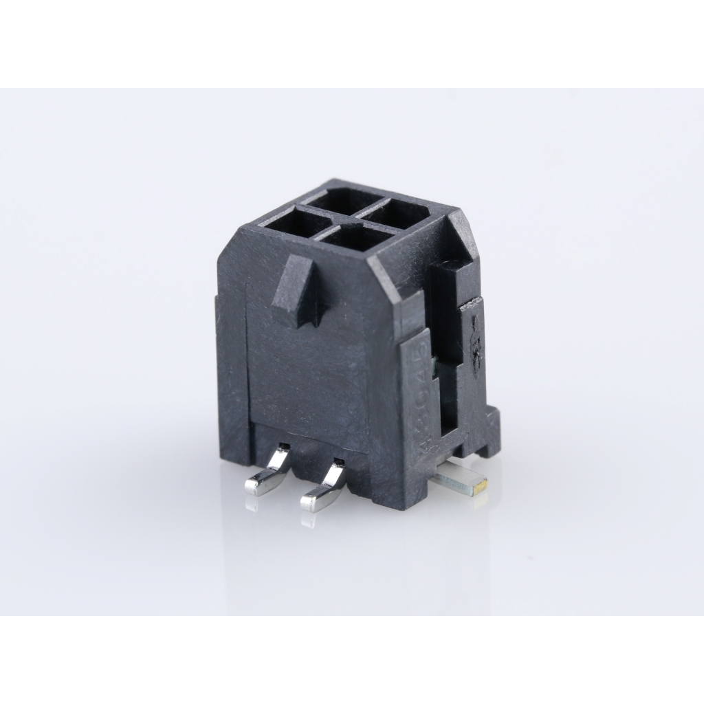 Molex-43045-0420 Embases de raccordement et réceptacles PCB Conn Wire to Board HDR 4Power POS 3mm Solder ST Top Entry SMD Micro-Fit 3.0 T/R