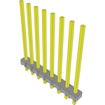 Conn Unshrouded Header HDR 8 POS 2.54mm Solder ST Top Entry Thru-Hole Bulk