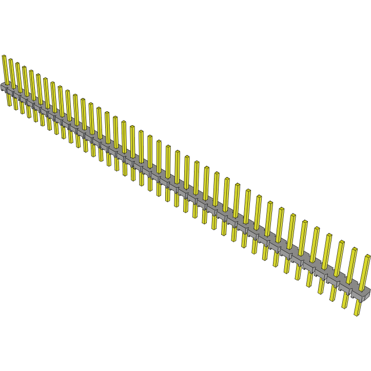 Samtec-MTLW-140-08-T-S-300 Steckverbinderleisten und Leiterplattenbuchsen Conn Unshrouded Header HDR 40 POS 2.54mm Solder ST Top Entry Thru-Hole Bulk