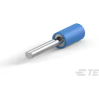 TE Connectivity-9-160402-2 连接器端子 Wire Pin 14-16AWG Brass Blue M 28mm Tin Box
