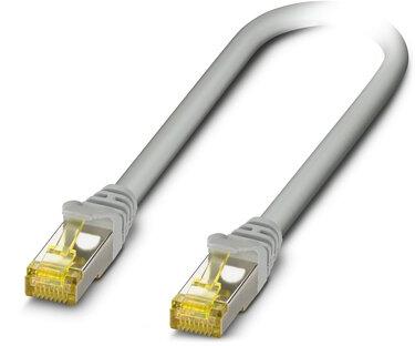 PHOENIX CONTACT-1227580 null Cable Assembly 2m 26AWG RJ-45 to RJ-45 8 to 8 Straight to Straight Low Smoke Zero Halogen Gray
