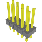 Conn Unshrouded Header HDR 10 POS 2.54mm Solder ST Top Entry Thru-Hole Bulk