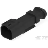 TE Connectivity-DT04-2P-CE09 分立接线罩连接器 Conn Housing RCP 2 POS Crimp ST Cable Mount Black Box