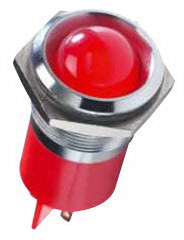 APEM-Q22P1CZZRYG12E Panel Mount Indicators LED Panel Mount Indicator Tri-Color Green /Red/Yellow 50mcd/80mcd/50mcd 2-Pin