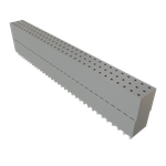 Conn Elevated Socket SKT 96 POS 2.54mm Solder ST Top Entry Thru-Hole Tube